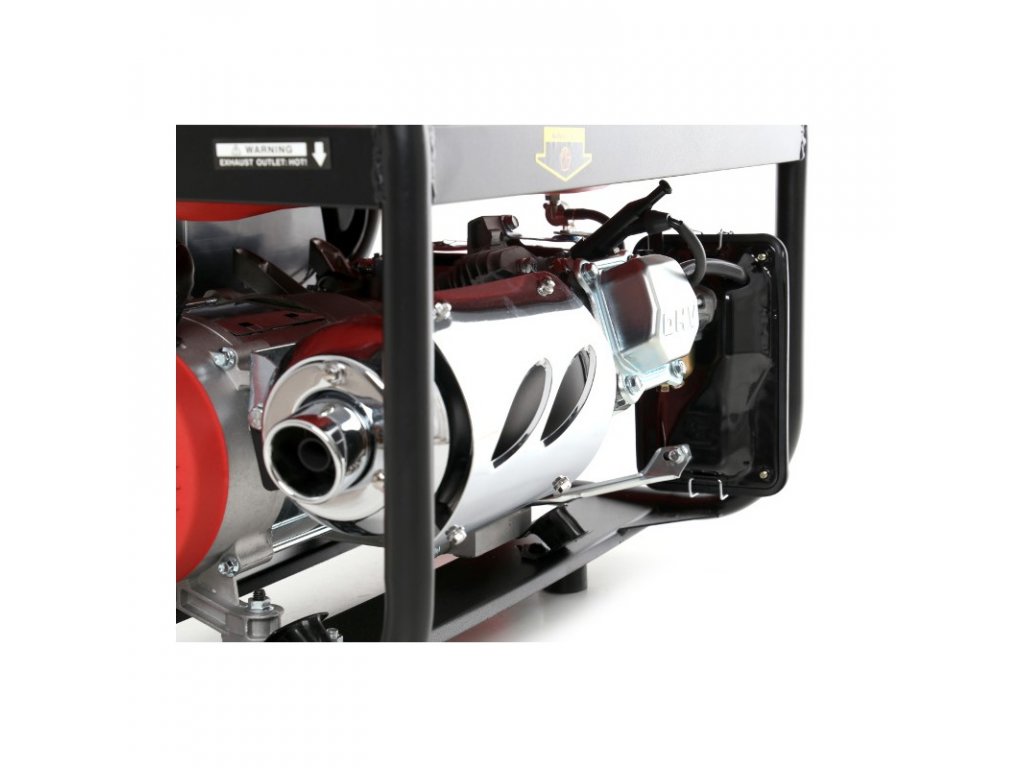 BENZÍNOVÁ ELEKTROCENTRÁLA 2X230V 5,2KW/7HP, 3000W, KRAFT&DELE KD138 – Obrázok 7
