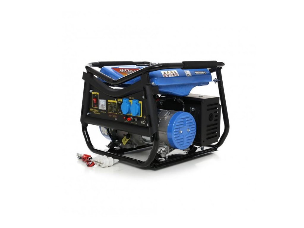 BENZÍNOVÁ ELEKTROCENTRÁLA 5,2KW/7HP, 3000W, KRAFT&DELE KD141 – Obrázok 8