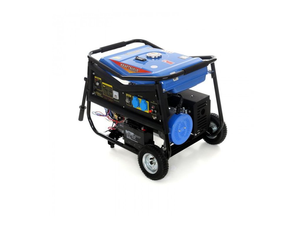 Elektrocentrála jednofázová 5000W 12/230V KD145