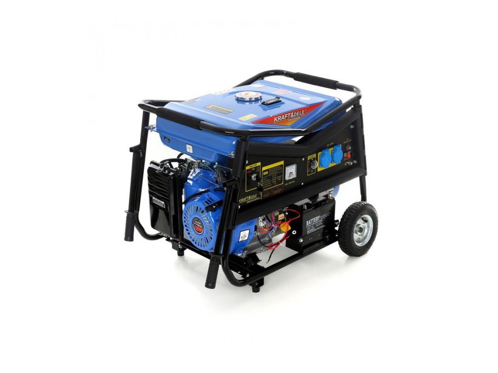 Elektrocentrála jednofázová 5000W 12/230V KD145 – Obrázok 5
