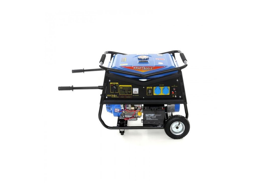 Elektrocentrála jednofázová 5000W 12/230V KD145 – Obrázok 4