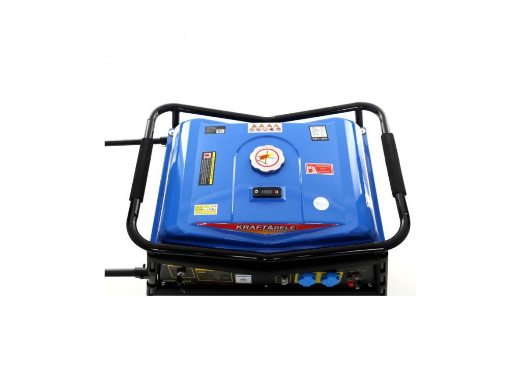 Elektrocentrála jednofázová 5000W 12/230V KD145 – Obrázok 3