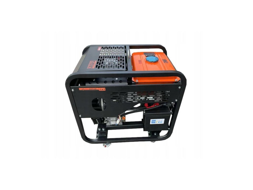 GENERÁTOR, ELEKTROCENTRÁLA 9000W SO ŠTARTÉROM, AVR, 230V, KRAFT&DELE KD169 – Obrázok 5