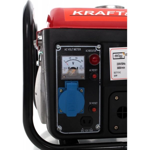 Elektrocentrála 12 / 230V 1000W | červená KD109 – Obrázok 2