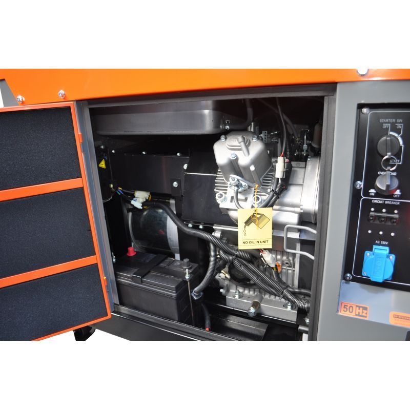 Naftová elektrocentrála 12/13kW KD152 – Obrázok 7