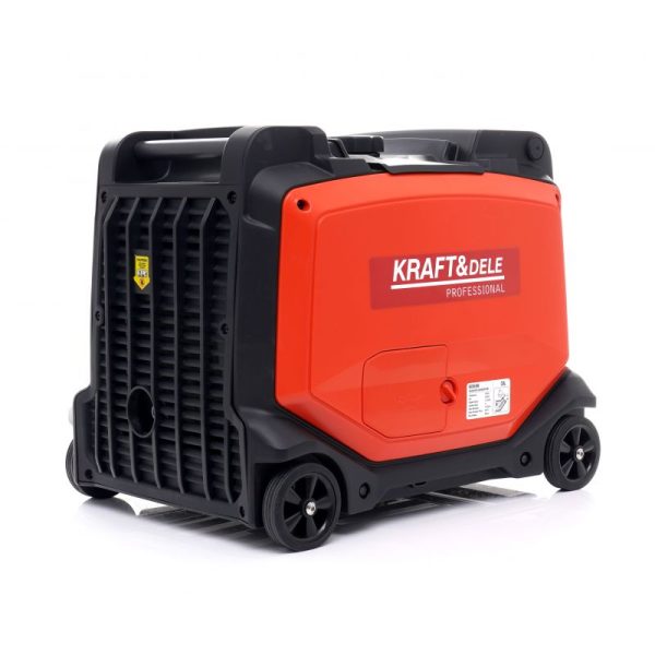 KRAFT&DELE KD698 Invertorová elektrocentrála generátor prúdu 4000W – Obrázok 11