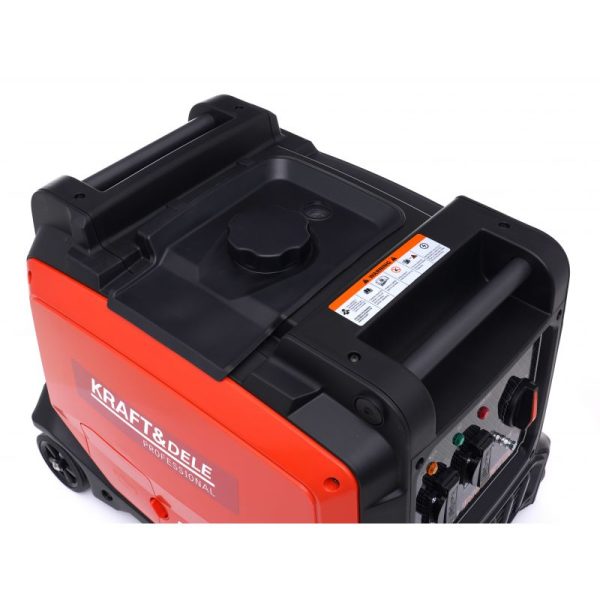 KRAFT&DELE KD698 Invertorová elektrocentrála generátor prúdu 4000W – Obrázok 7