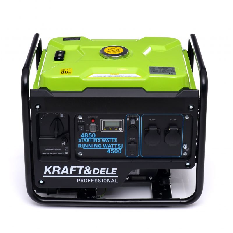 Kraft&Dele Invertorový generátor prúdu elektrocentrála 230V 4850W KD688