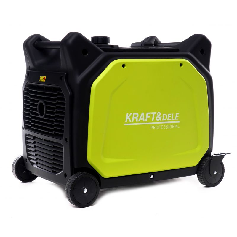 Kraft&Dele Invertorový generátor prúdu elektrocentrála 12V/230V 7600W KD682 – Obrázok 11