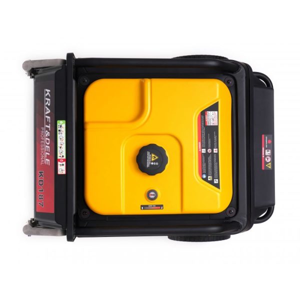 Kraft&Dele Invertorový generátor prúdu elektrocentrála 230V 8000W KD187 – Obrázok 2