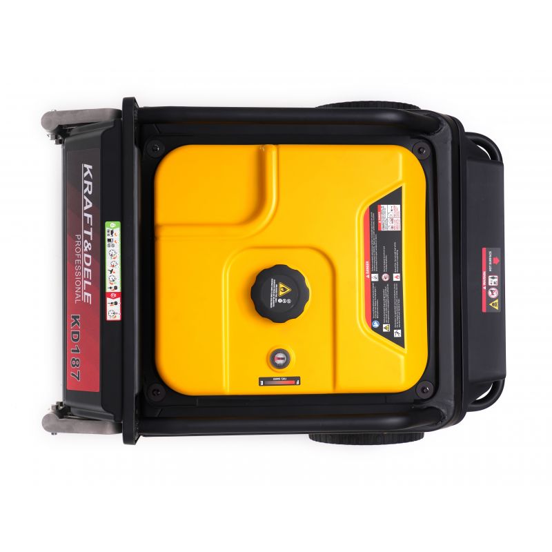 Kraft&Dele Invertorový generátor prúdu elektrocentrála 230V 8000W KD187 – Obrázok 2