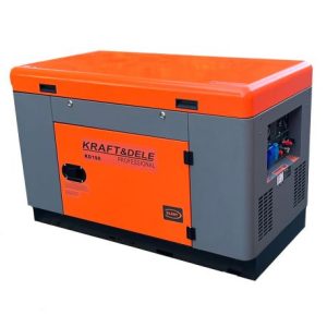Jednofázová DIESELOVÁ elektrocentrála 14/15,5kW KD198