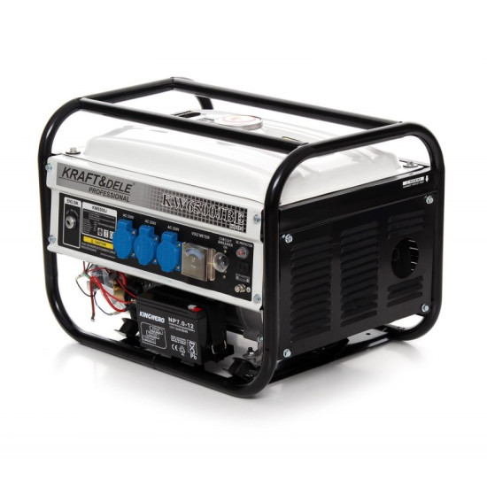 Elektrocentrála 2500W 12/230V KD114 – Obrázok 11