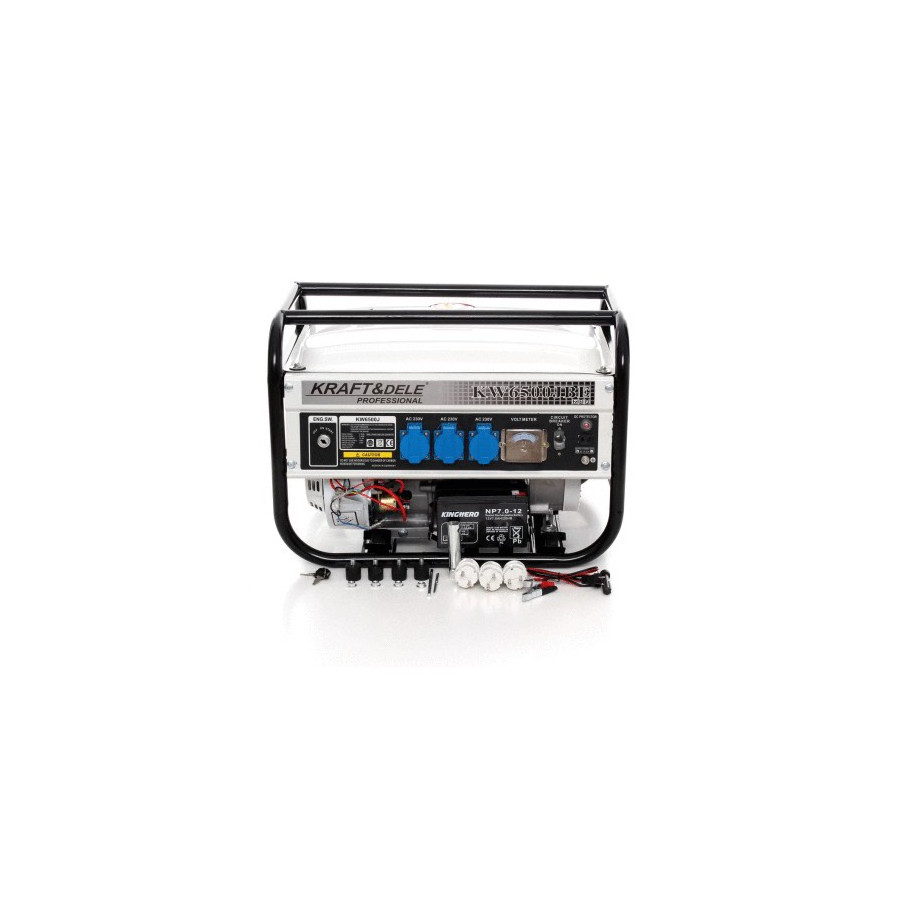 Elektrocentrála 2500W 12/230V KD114 – Obrázok 4