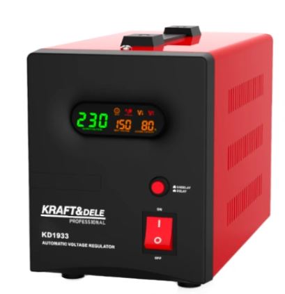 Kraft&Dele KD1933 Stabilizátor napätia regulátor elektrickej energie 2000VA 230V AVR