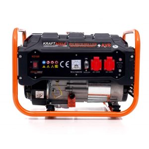 Kraft&Dele Benzínová elektrocentrála generátor prúdu AVR 3500W 230/12V KD160