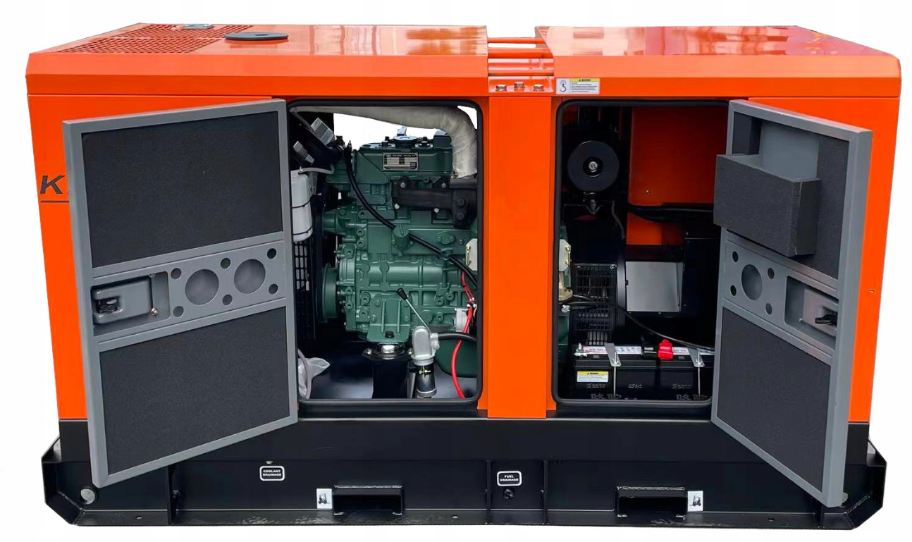 KRAFT&DELE KD691 Trojfázová elektrocentrála DIESEL 32kW 380V – Obrázok 9