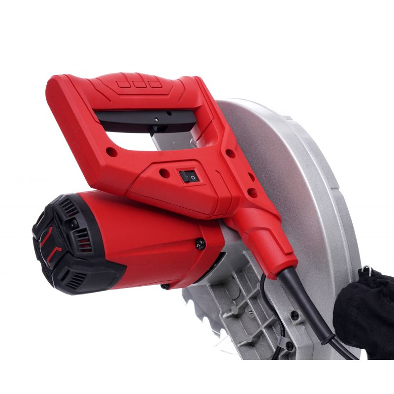 Pokosová píla na drevo, rezačka, pílka KD3013 2200W – Obrázok 4