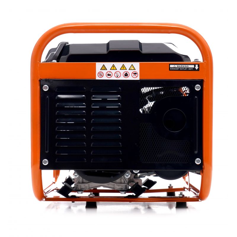 Kraft&Dele Benzínová elektrocentrála generátor prúdu AVR 3500W 230/12V KD160 – Obrázok 2