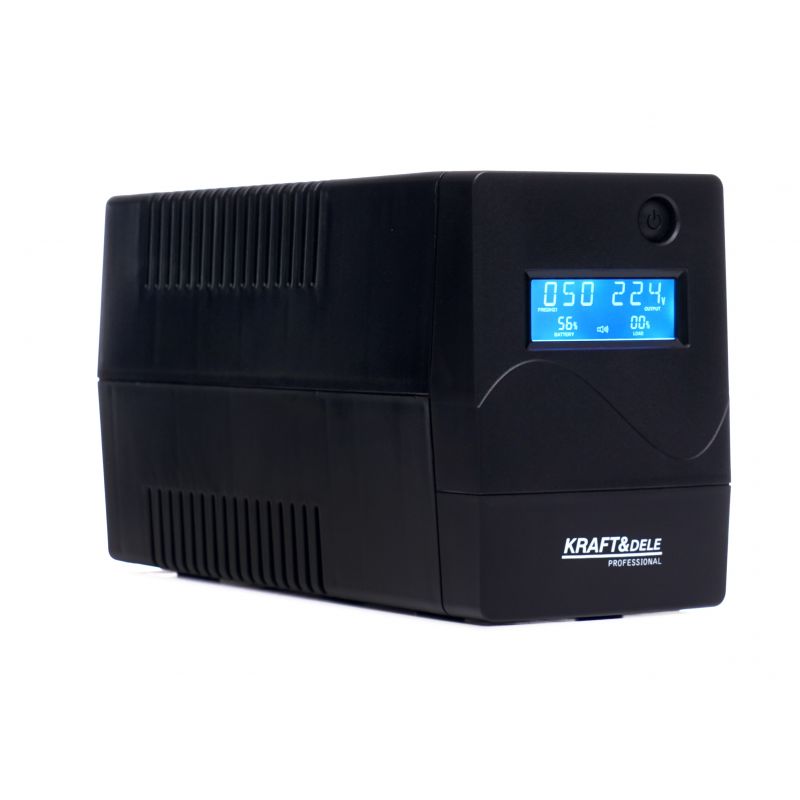 Záložný zdroj UPS s LCD displejom – 600 W | KD1928 – Obrázok 6