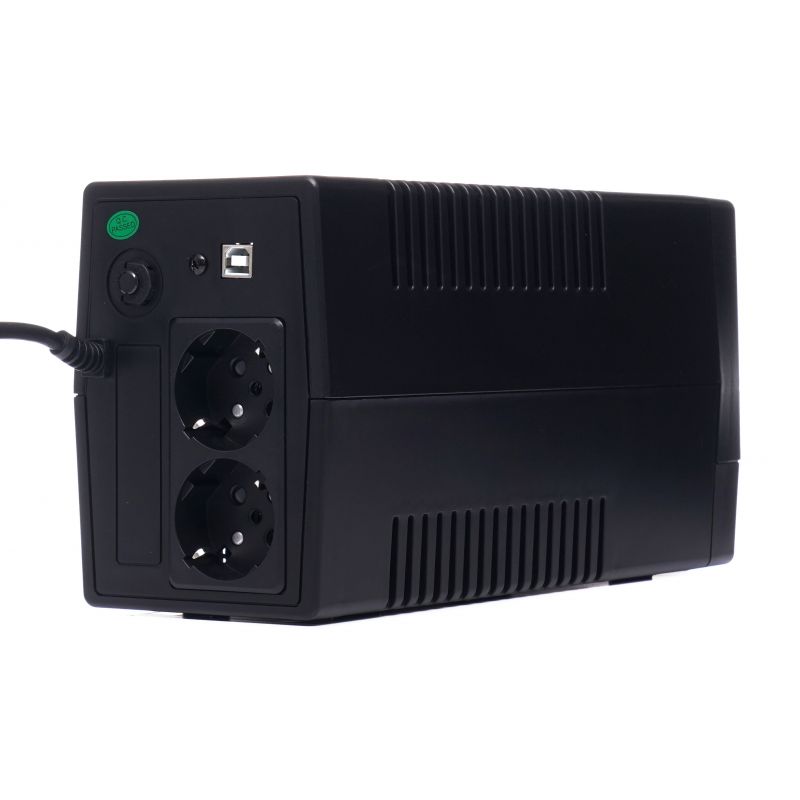 Záložný zdroj UPS s LCD displejom – 600 W | KD1928 – Obrázok 3