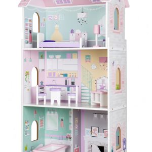 Drevený domček pre bábiky Blueberry Residence Ecotoys