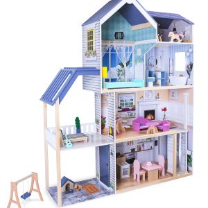 Domček pre bábiky rezidencia XXL Maya 28 el. ECOTOYS