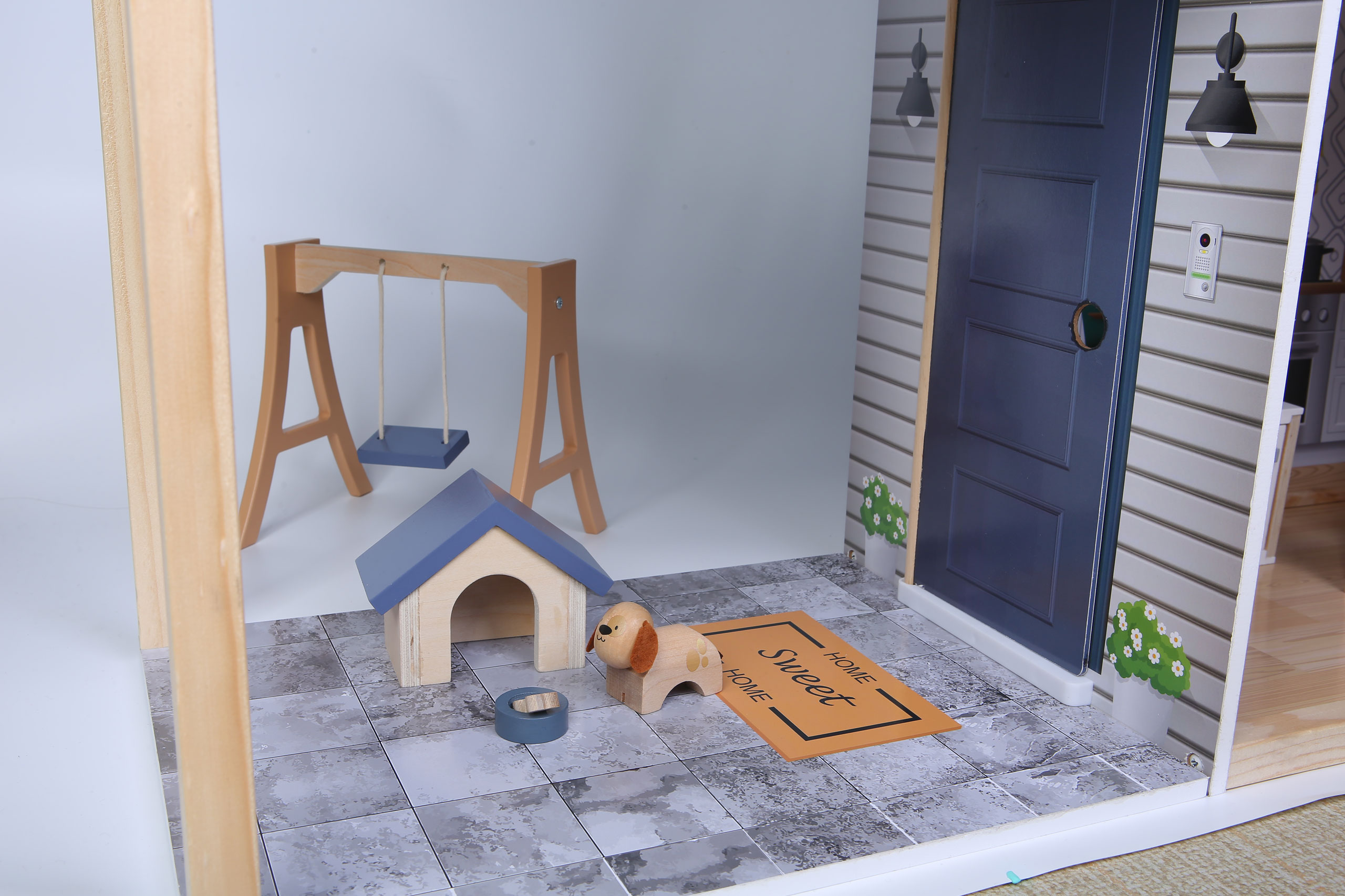 Domček pre bábiky rezidencia XXL Maya 28 el. ECOTOYS – Obrázok 10