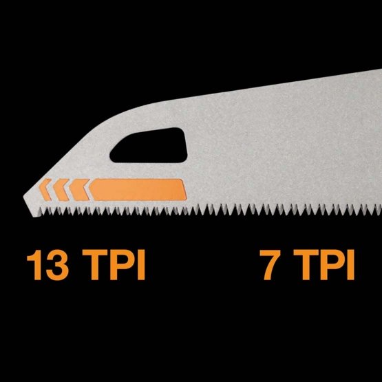 Ručná píla Pro Power Tooth s hrubým rezom (55 cm, 7 TPI) – Obrázok 6
