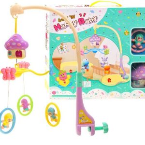 Pastelový hudobný kolotoč do postielky