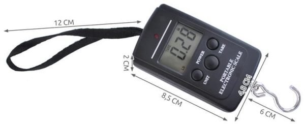 Ruhhy Digitálna závesná váha do 40kg s presnosťou 10g – Obrázok 7