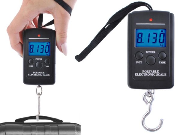 Ruhhy Digitálna závesná váha do 40kg s presnosťou 10g