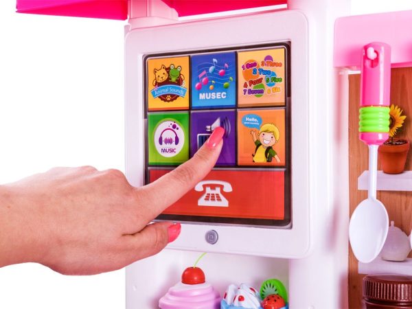 Interaktívna kuchynka pre deti ZA2196 CHLADNIČKA – Obrázok 7