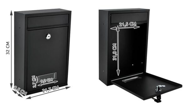 Schránka S6237 - čierna – Obrázok 12