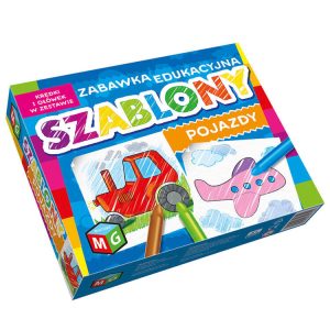 Sada pre viacero hier - šablóny zvierat+ pastelky