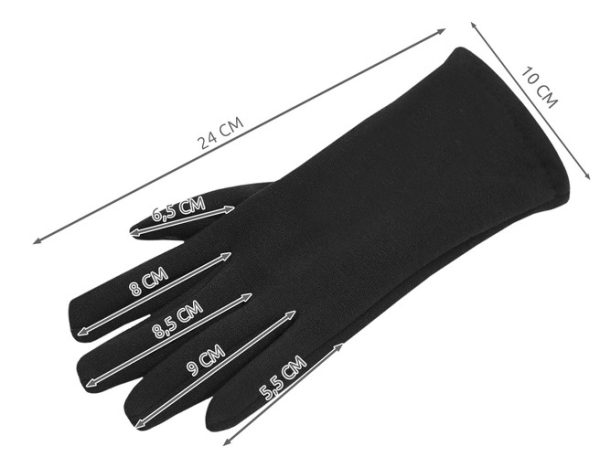 Dotykové rukavice R6413 - čierne – Obrázok 13