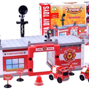 Stavebné bloky POLÍCIA HASIČI - 59 ks