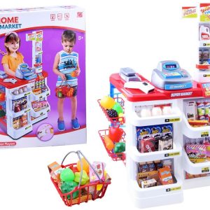 Pokladňa SUPERMARKET košík Obchod so skenerom ZA2681