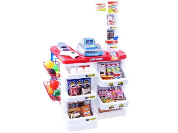 Pokladňa SUPERMARKET košík Obchod so skenerom ZA2681 – Obrázok 2
