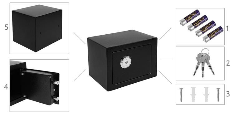 Trezor na kľúče S8800 – Obrázok 11