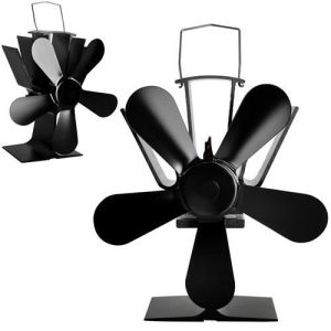 Lamelový krbový ventilátor