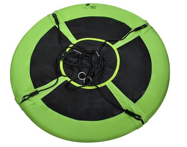 Hojdačka Nest 120cm zelená a čierna – Obrázok 2