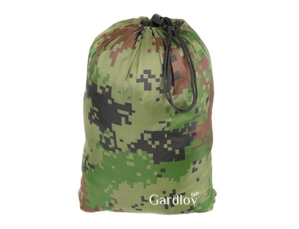 Turistická hojdacia sieť Santiago Army 260x140cm Sieť – Obrázok 5