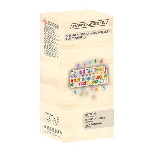 Drevené puzzle s abecedou a číslami – Obrázok 6