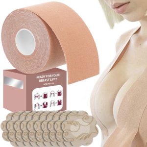 Soulima Push - up páska na prsia 5 m béžová