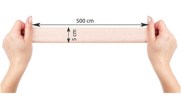 Soulima Push - up páska na prsia 5 m béžová – Obrázok 11