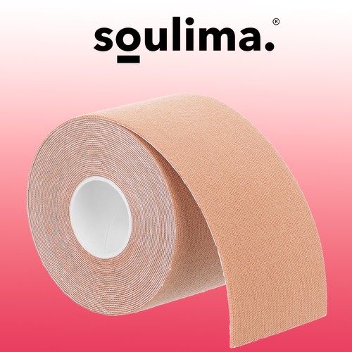 Soulima Push - up páska na prsia 5 m béžová – Obrázok 12