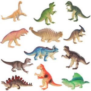 Kruzzel Figúrky Dinosaury súprava 12 ks 12-14 cm