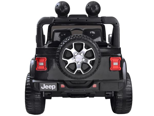 Joko PA0223 BI elektrické autíčko Jeep Wrangler Rubicon 4x4 čierne – Obrázok 4