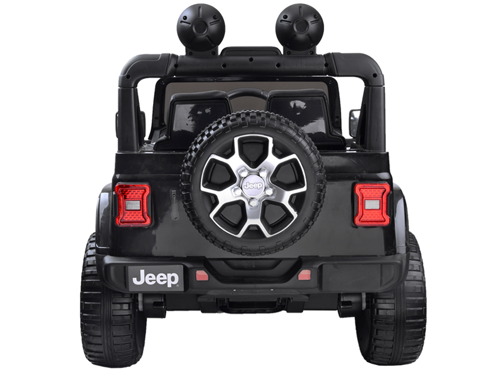 Joko PA0223 BI elektrické autíčko Jeep Wrangler Rubicon 4x4 čierne – Obrázok 4